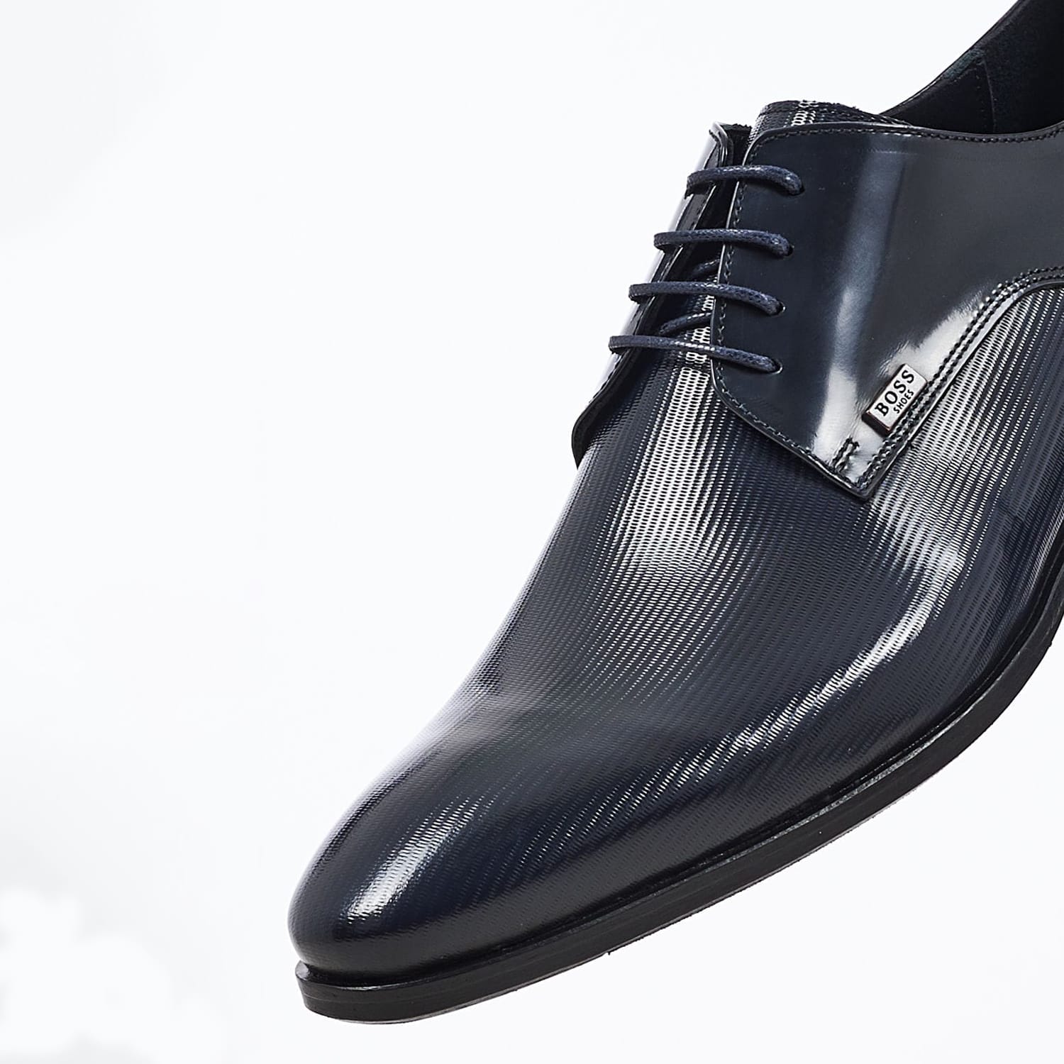 Ανδρικά Παπούτσια Δετά S4972.RMN Μπλε Δέρμα Boss shoes Ανδρικά Παπούτσια Δετά S4972.RMN Μπλε Δέρμα Boss shoes