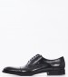 Men Shoes S5626.Flo Black Leather Boss shoes