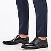 Ανδρικά Παπούτσια Δετά S5626.Flo Μαύρο Δέρμα Boss shoes Ανδρικά Παπούτσια Δετά S5626.Flo Μαύρο Δέρμα Boss shoes