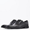 Ανδρικά Παπούτσια Δετά S5626.Flo Μαύρο Δέρμα Boss shoes Ανδρικά Παπούτσια Δετά S5626.Flo Μαύρο Δέρμα Boss shoes