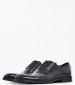 Men Shoes S5626.Flo Black Leather Boss shoes