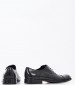 Men Shoes S5626.Flo Black Leather Boss shoes