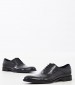 Men Shoes S5626.Flo Black Leather Boss shoes