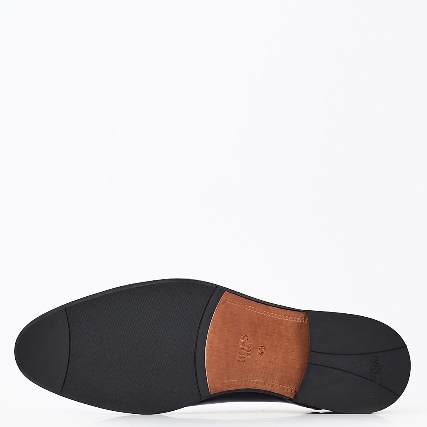 Ανδρικά Παπούτσια Δετά S5626.Flo Μαύρο Δέρμα Boss shoes Ανδρικά Παπούτσια Δετά S5626.Flo Μαύρο Δέρμα Boss shoes