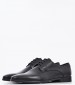 Men Shoes S6383 Black Leather Boss shoes