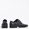 Ανδρικά Παπούτσια Δετά S6383 Μαύρο Δέρμα Boss shoes Ανδρικά Παπούτσια Δετά S6383 Μαύρο Δέρμα Boss shoes
