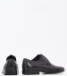 Men Shoes S6383 Black Leather Boss shoes