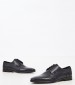 Men Shoes S6383 Black Leather Boss shoes