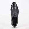 Ανδρικά Παπούτσια Δετά S6383 Μαύρο Δέρμα Boss shoes Ανδρικά Παπούτσια Δετά S6383 Μαύρο Δέρμα Boss shoes