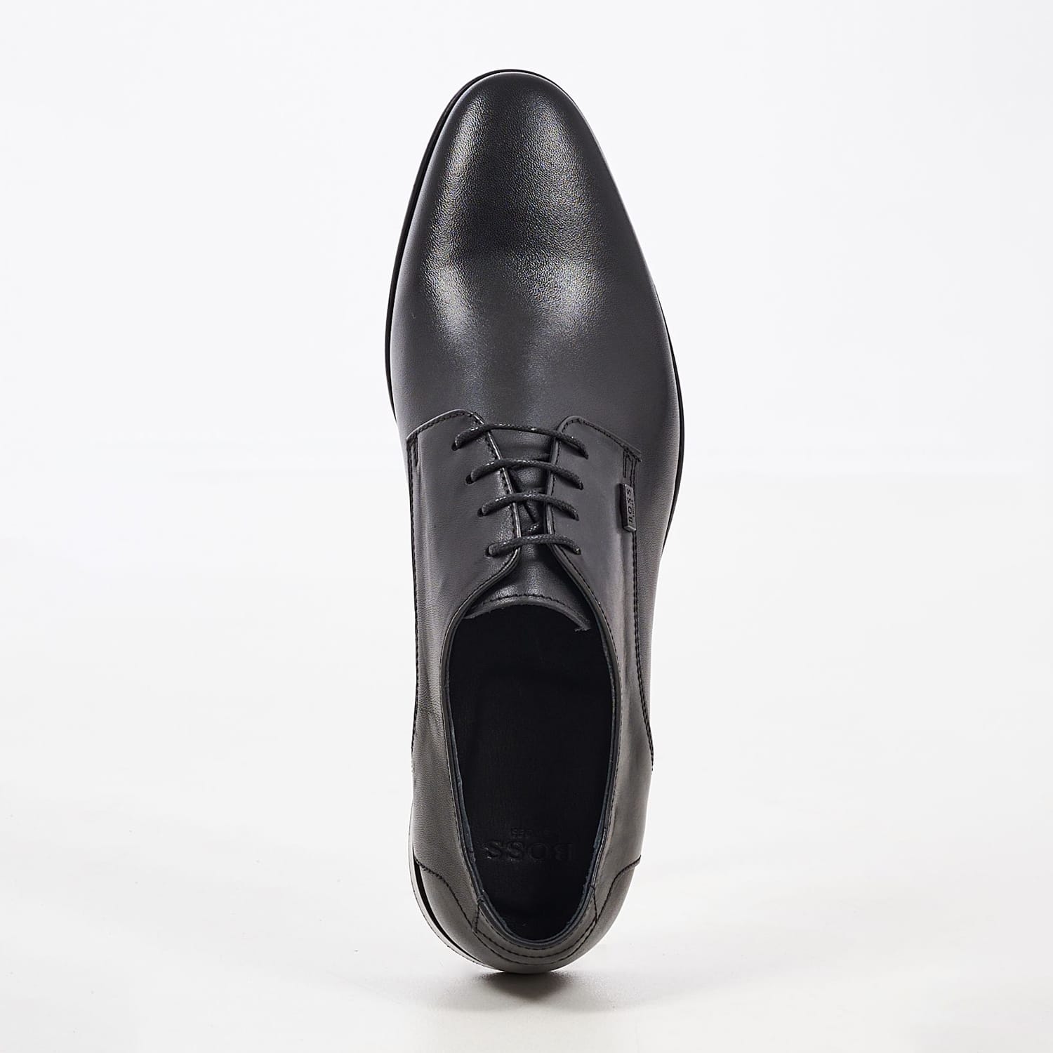 Ανδρικά Παπούτσια Δετά S6383 Μαύρο Δέρμα Boss shoes Ανδρικά Παπούτσια Δετά S6383 Μαύρο Δέρμα Boss shoes