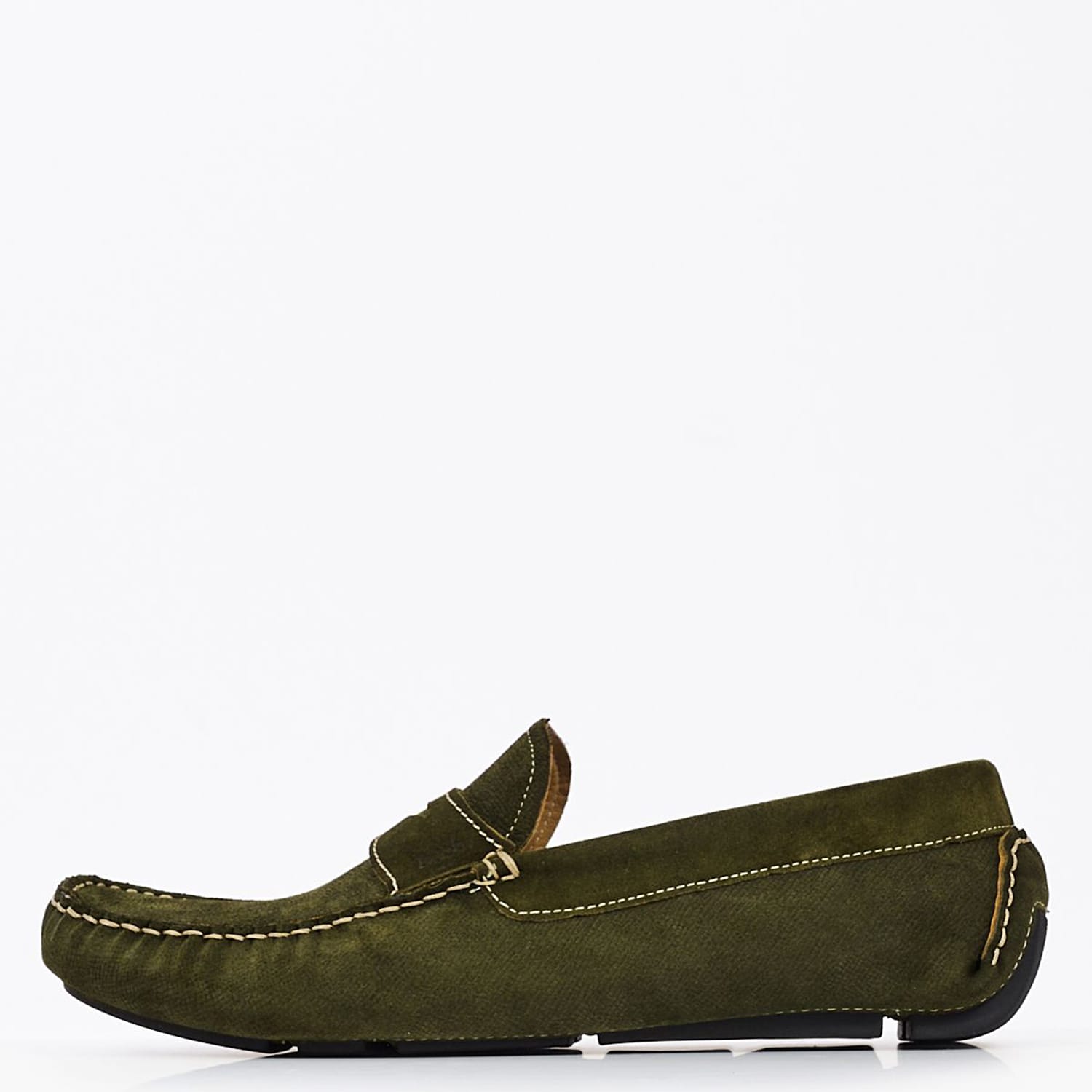 Ανδρικά Μοκασίνια S6890 Λαδί Δέρμα Καστόρι Boss shoes