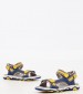Kids Flip Flops & Sandals 558522 Blue ECOleather Kickers
