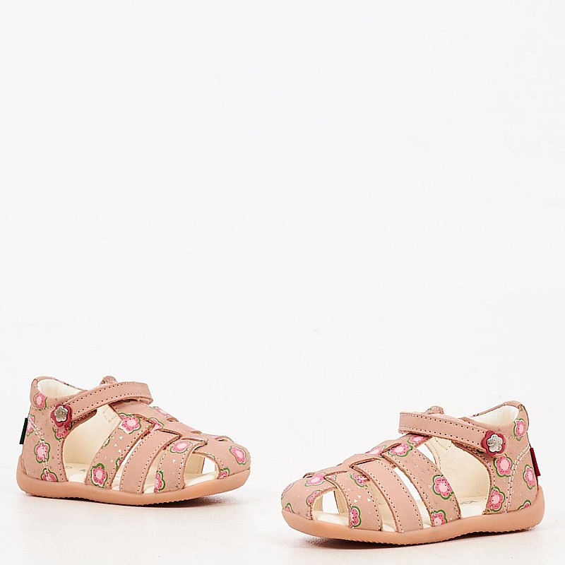 Kids Flip Flops & Sandals 860609 Pink Leather Kickers