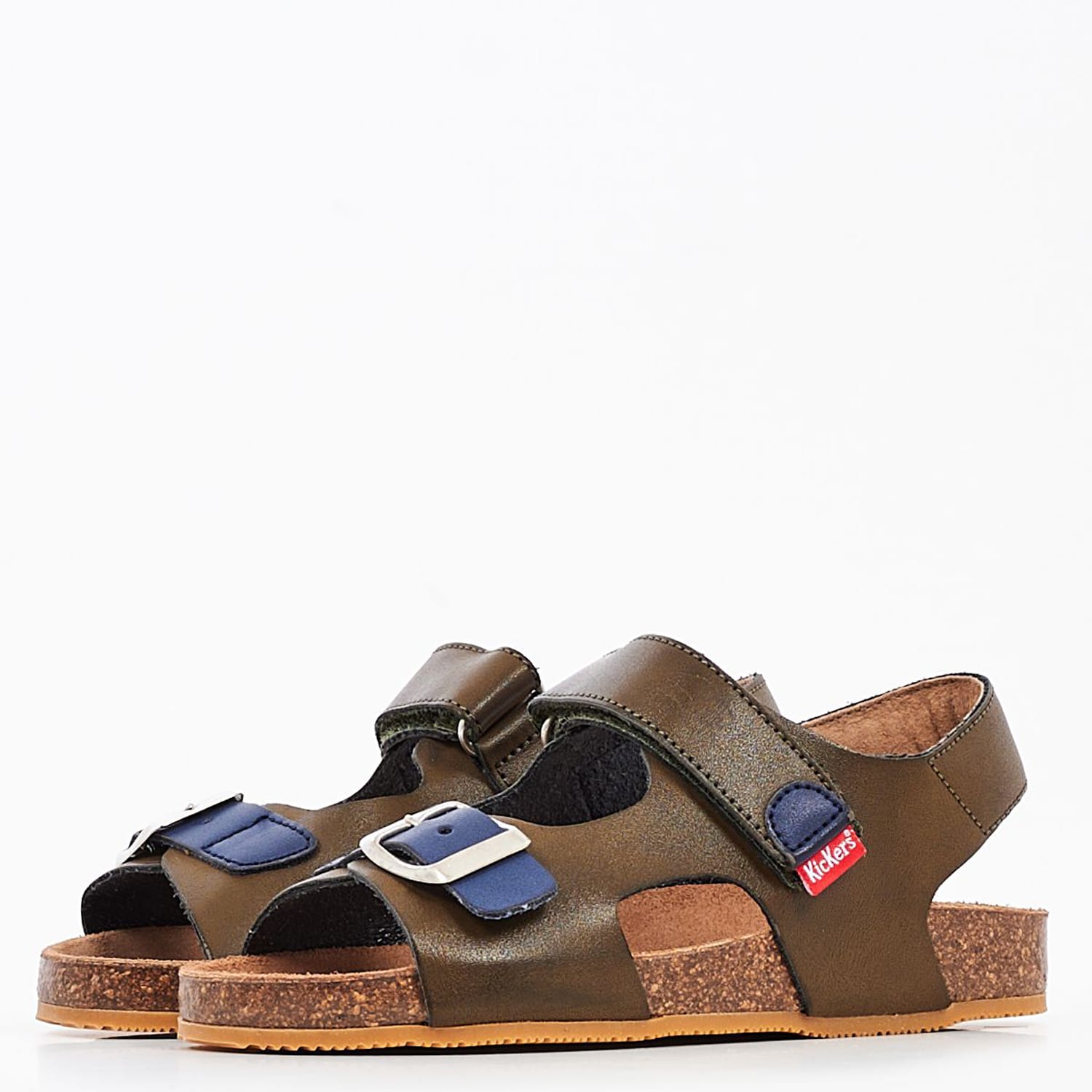 Kids Flip Flops & Sandals 869513 Khaki ECOleather Kickers Kids Flip Flops & Sandals 869513 Khaki ECOleather Kickers