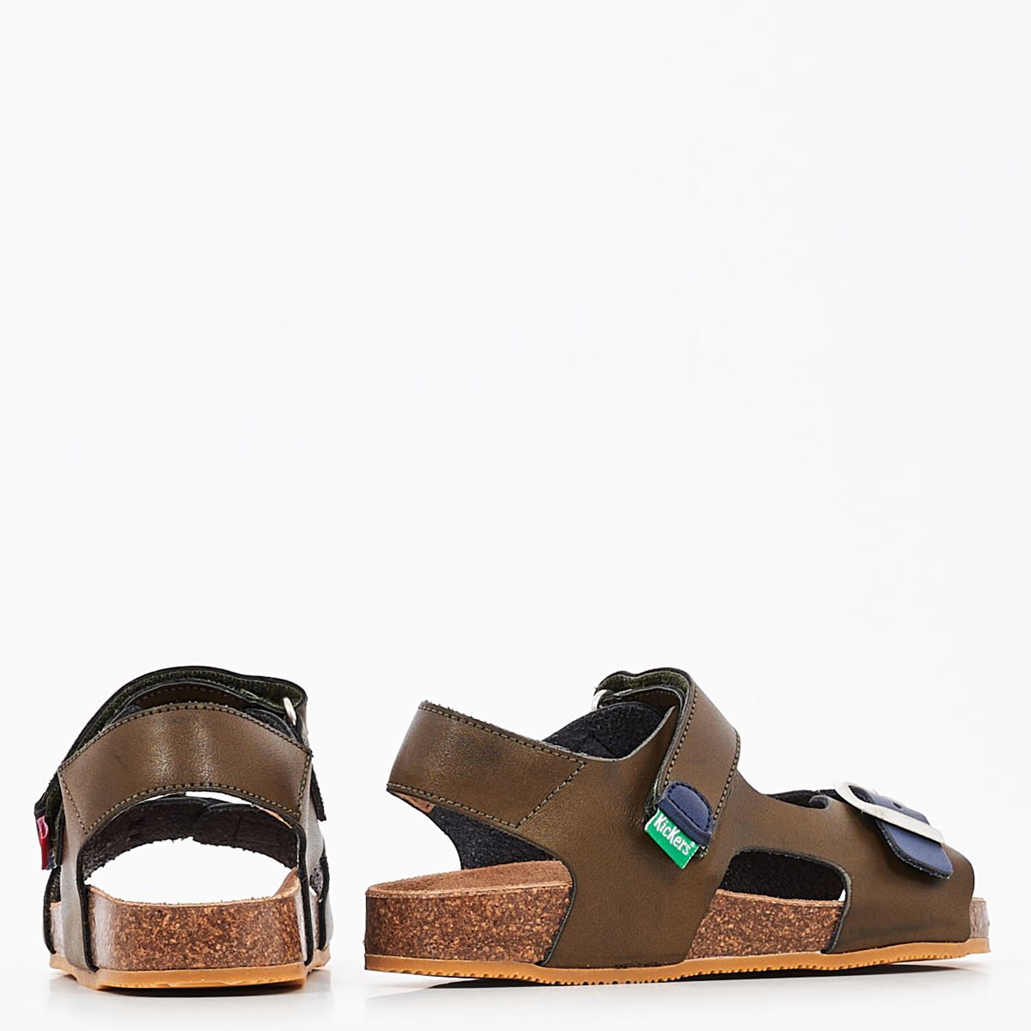 Kids Flip Flops & Sandals 869513 Khaki ECOleather Kickers Kids Flip Flops & Sandals 869513 Khaki ECOleather Kickers