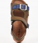 Kids Flip Flops & Sandals 869513 Khaki ECOleather Kickers