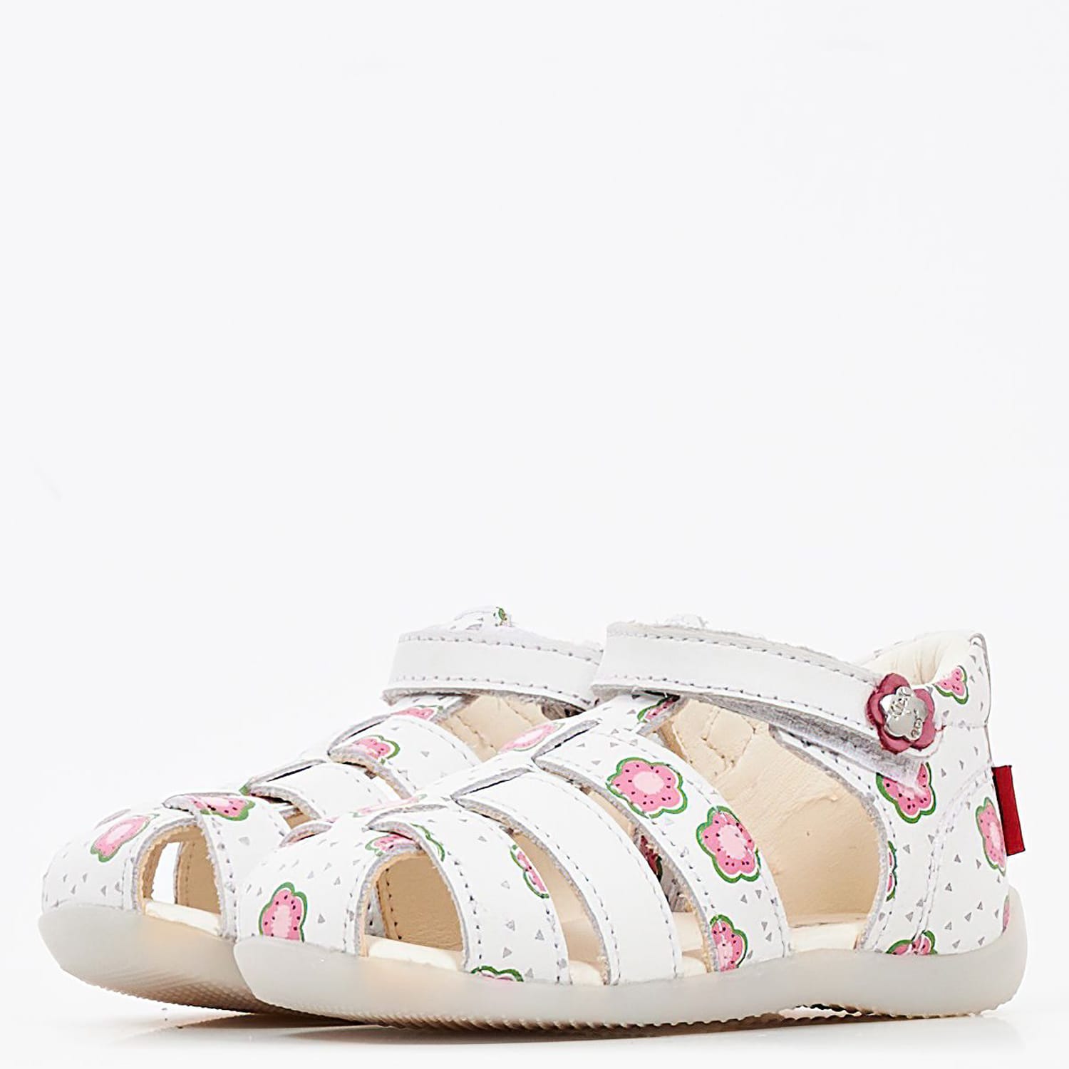 Kids Flip Flops & Sandals 895391 White Leather Kickers Kids Flip Flops & Sandals 895391 White Leather Kickers