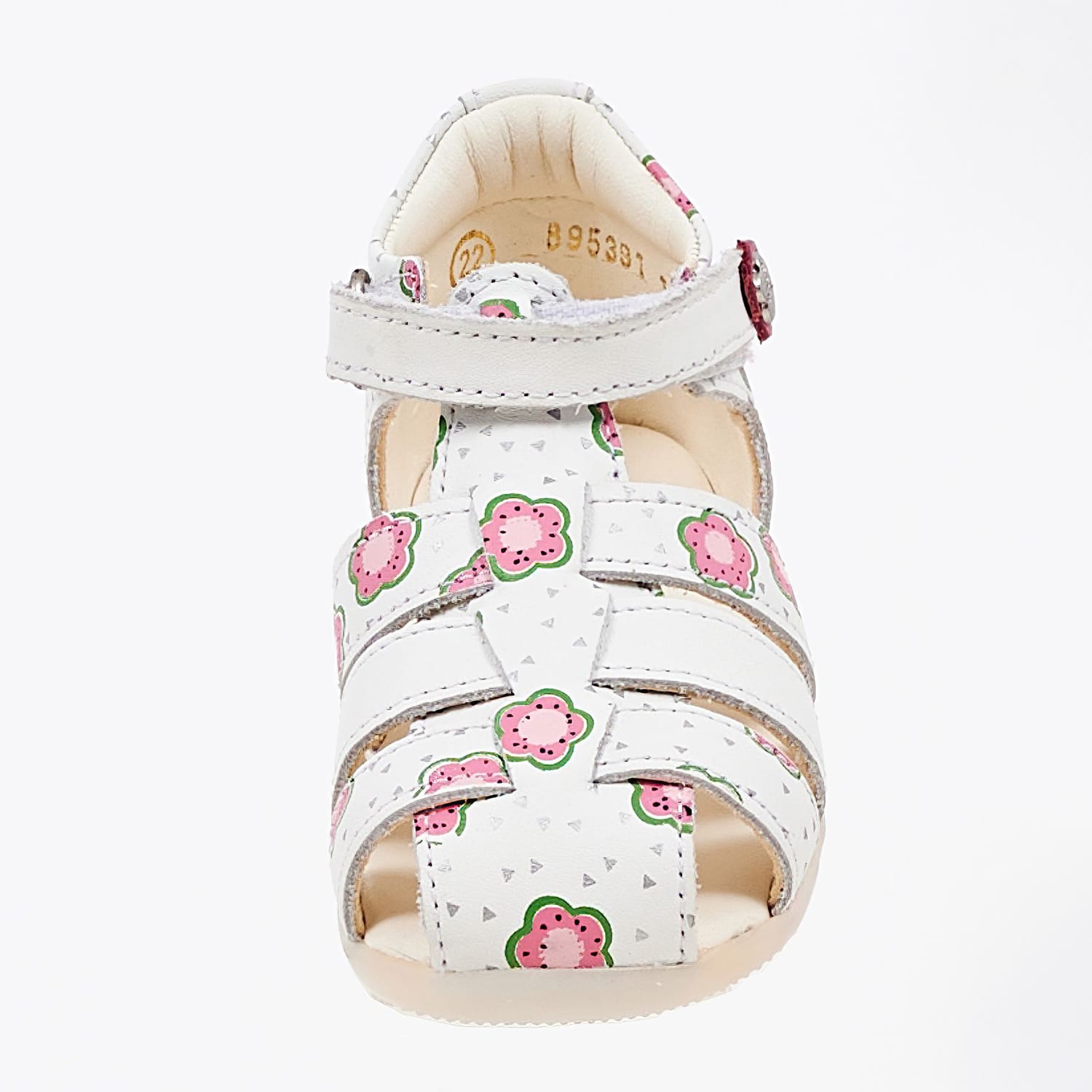 Kids Flip Flops & Sandals 895391 White Leather Kickers Kids Flip Flops & Sandals 895391 White Leather Kickers