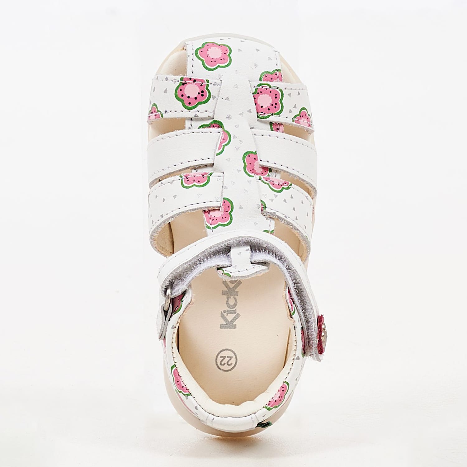 Kids Flip Flops & Sandals 895391 White Leather Kickers Kids Flip Flops & Sandals 895391 White Leather Kickers