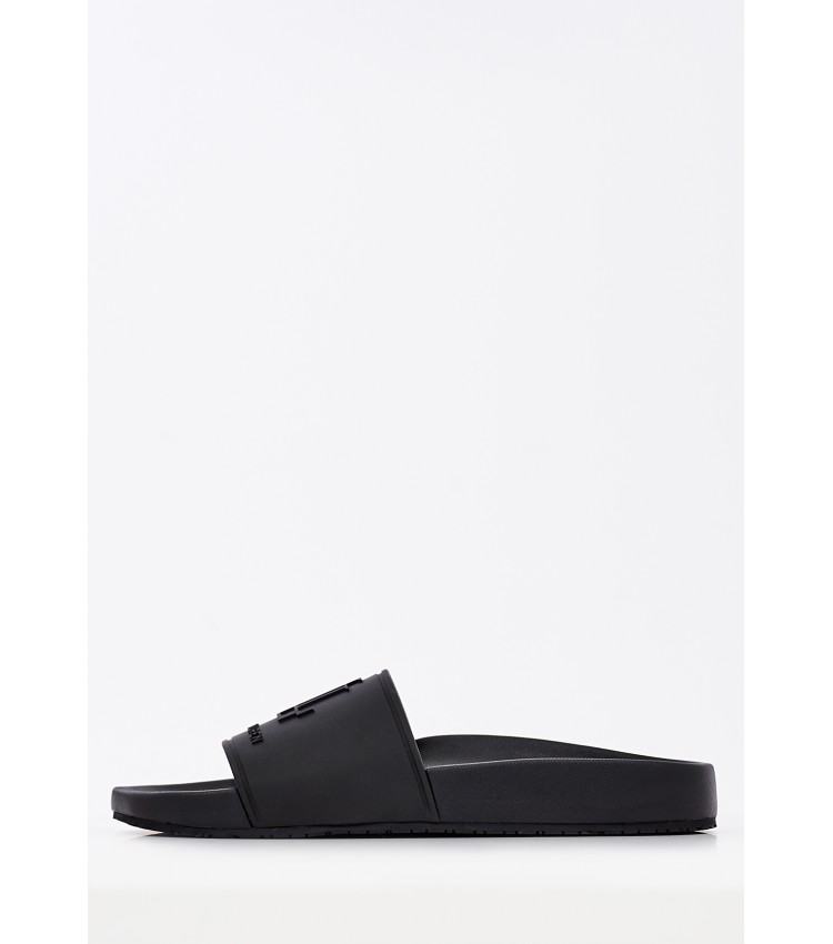 Women Flip Flops & Sandals Adelyne.Sli Black Rubber Ralph Lauren