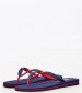 Men Flip Flops & Sandals Bolt Blue Rubber Ralph Lauren