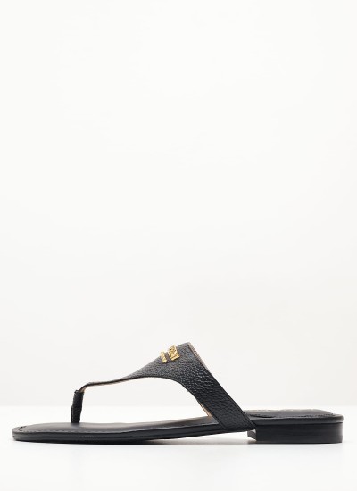 Women Flats Roxxy Black Ralph Lauren