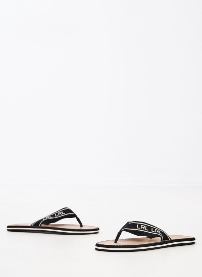 Women Flats Roxxy Black Ralph Lauren