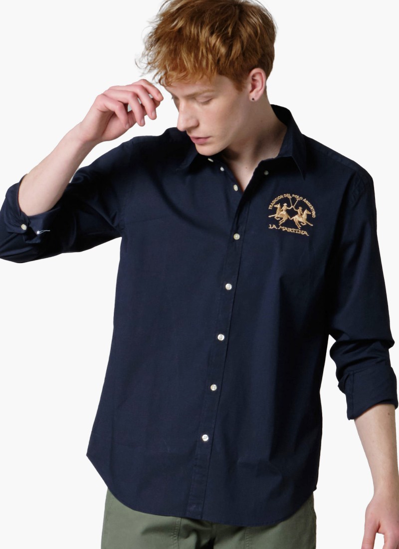 Men Shirts from the Argentinian La Martinan brand Raf DarkBlue