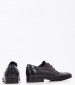 Men Shoes 2103 Black Leather Damiani