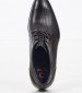 Ανδρικά Παπούτσια Δετά 2103 Μαύρο Δέρμα Damiani