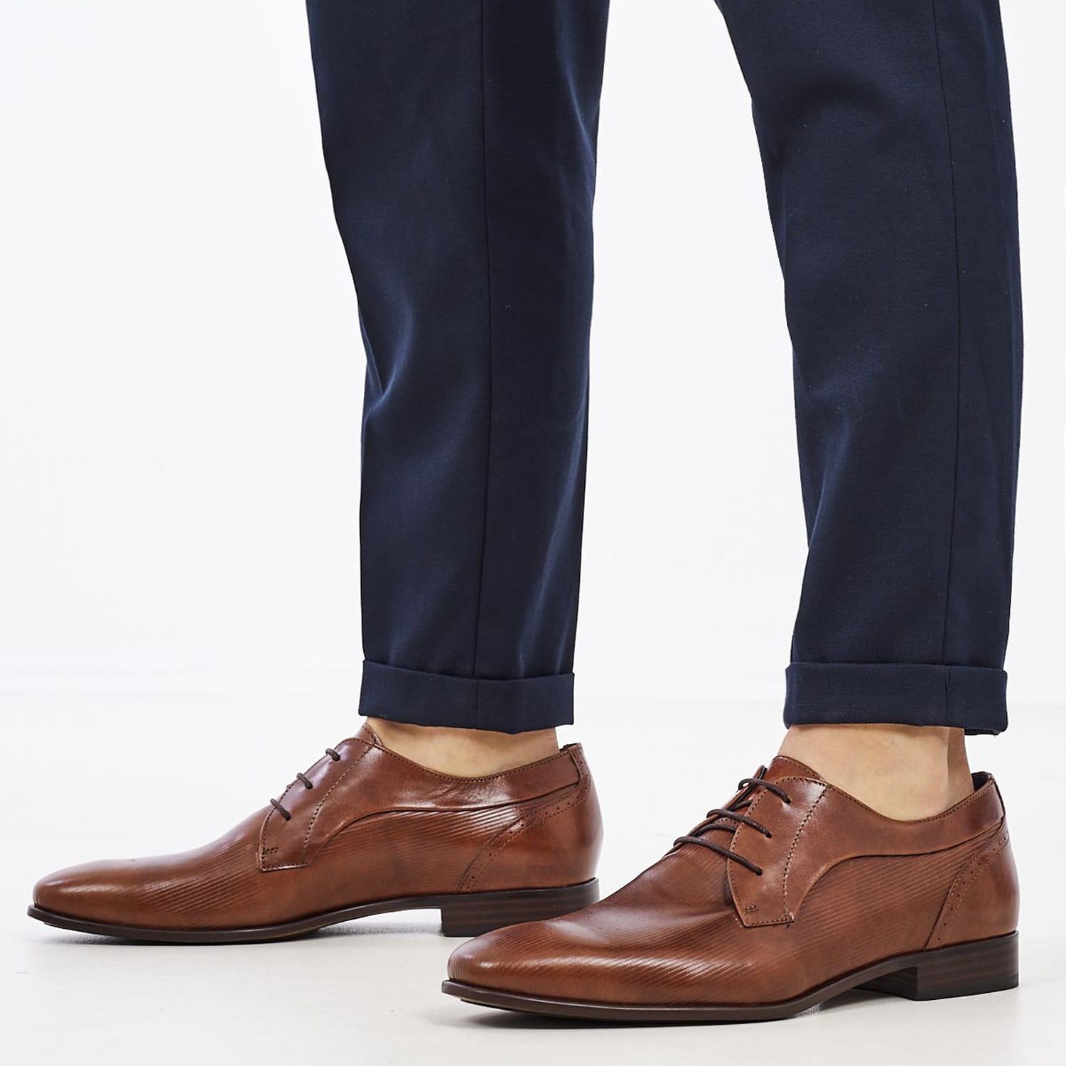 Men Shoes 2103 Tabba Leather Damiani