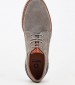 Men Shoes 2600 Grey Suede Leather Damiani