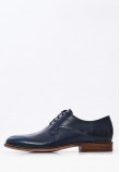 Men Shoes 2701 Blue Leather Damiani