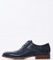 Men Shoes 2701 Blue Leather Damiani