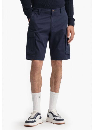 Ανδρικές Βερμούδες Twill.Shorts Μπεζ Βαμβάκι GANT