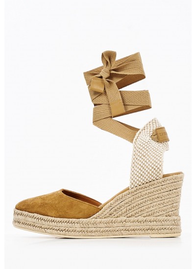 Women Espadrilles K.101 Tabba Buckskin Komis and Komis