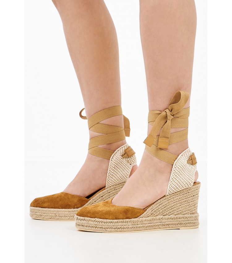 Women Espadrilles K.101 Tabba Buckskin Komis and Komis