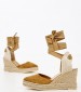 Women Espadrilles K.101 Tabba Buckskin Komis and Komis