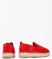 Women Espadrilles K59 Red Buckskin Komis and Komis