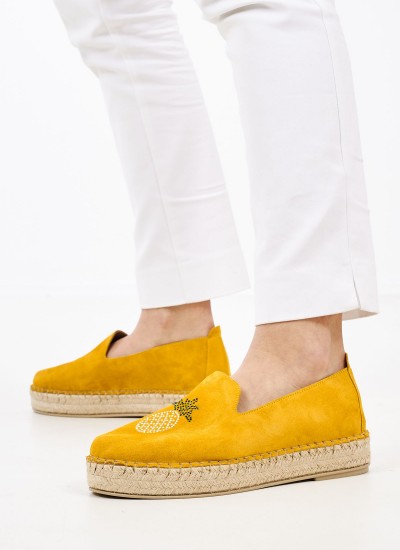 Women Espadrilles K.101 Tabba Buckskin Komis and Komis