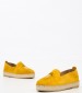 Women Espadrilles K59 Yellow Buckskin Komis and Komis