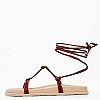 Γυναικεία Flats K5 Ταμπά Δέρμα Komis and Komis Γυναικεία Flats K5 Ταμπά Δέρμα Komis and Komis