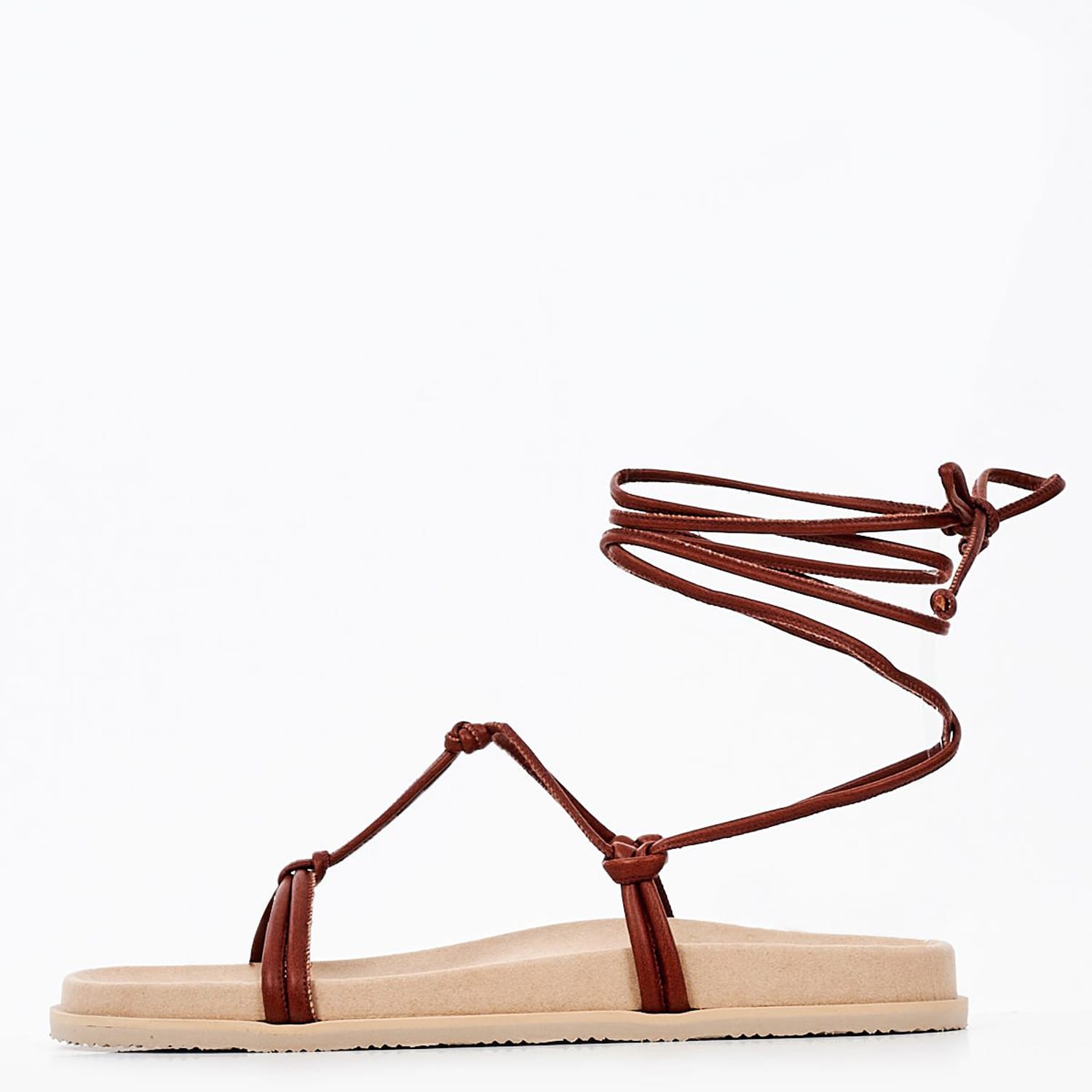 Γυναικεία Flats K5 Ταμπά Δέρμα Komis and Komis