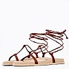 Γυναικεία Flats K5 Ταμπά Δέρμα Komis and Komis Γυναικεία Flats K5 Ταμπά Δέρμα Komis and Komis