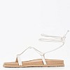 Γυναικεία Flats K5 Άσπρο Δέρμα Komis and Komis Γυναικεία Flats K5 Άσπρο Δέρμα Komis and Komis
