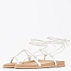 Γυναικεία Flats K5 Άσπρο Δέρμα Komis and Komis Γυναικεία Flats K5 Άσπρο Δέρμα Komis and Komis