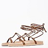 Women Flats K5 Bronze Leather Komis and Komis Women Flats K5 Bronze Leather Komis and Komis