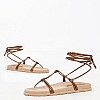 Women Flats K5 Bronze Leather Komis and Komis Women Flats K5 Bronze Leather Komis and Komis