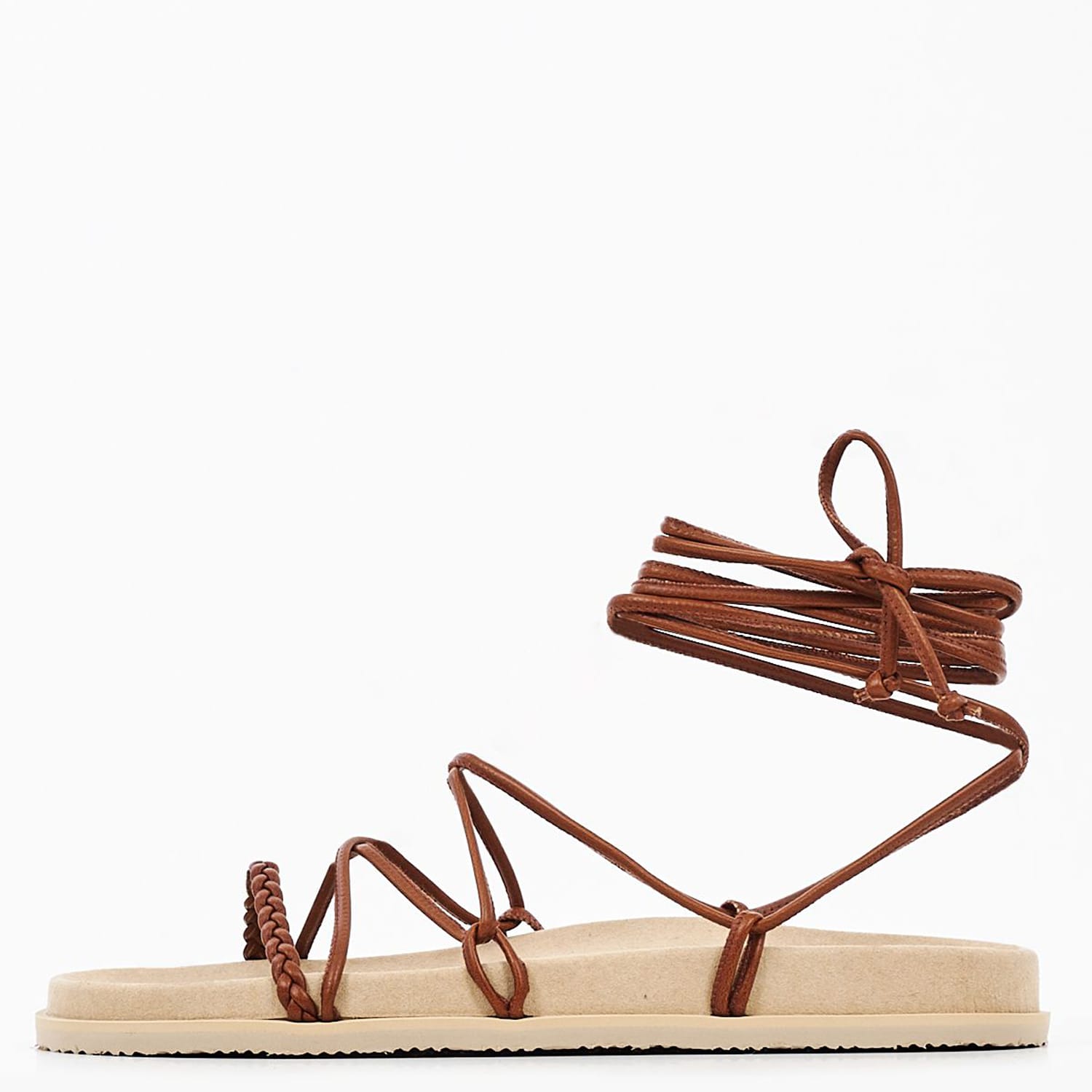 Γυναικεία Flats K6 Ταμπά Δέρμα Komis and Komis