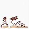 Γυναικεία Flats K6 Ταμπά Δέρμα Komis and Komis Γυναικεία Flats K6 Ταμπά Δέρμα Komis and Komis
